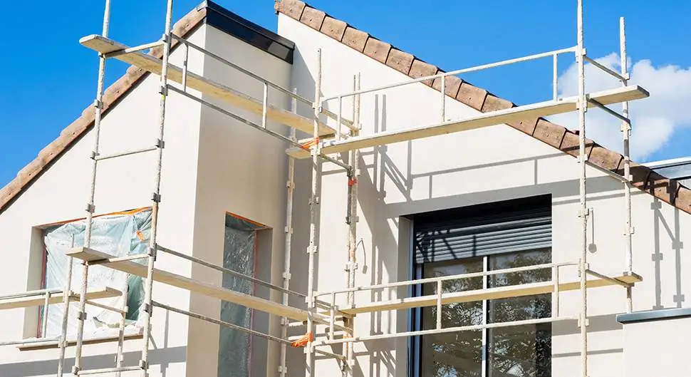 Travaux de façade