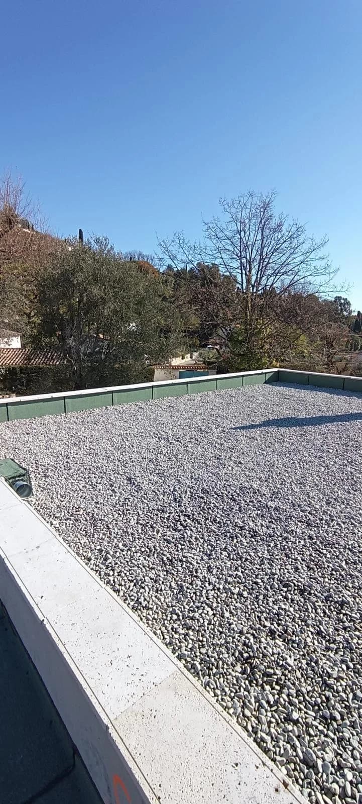 Installation de gouttières